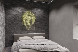 One-Bedroom Apartment in Loft Style, 2023, Astana