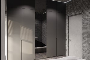 One-Bedroom Apartment in Loft Style, 2023, Astana