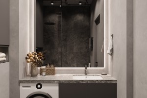 One-Bedroom Apartment in Loft Style, 2023, Astana