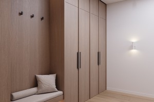 One-Bedroom Apartment with Mixed Styles, 2022, Astana