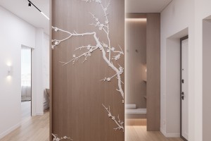 One-Bedroom Apartment with Mixed Styles, 2022, Astana