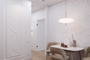 One-Bedroom Apartment with Mixed Styles, 2022, Astana