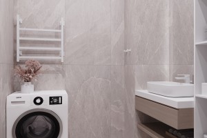 One-Bedroom Apartment with Mixed Styles, 2022, Astana