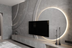 One-Bedroom Apartment in Minimalist Style, 2023, Astana