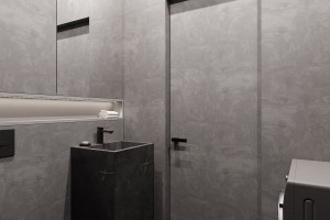 One-Bedroom Apartment in Minimalist Style, 2023, Astana