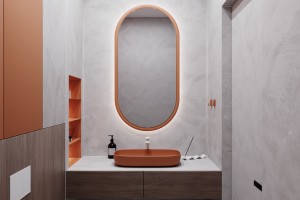 Two-Bedroom Apartment in Minimalist Style, 2022, Astana