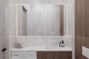 Two-Bedroom Apartment in Minimalist Style, 2022, Astana