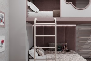 Two-Bedroom Apartment in Minimalist Style, 2022, Astana