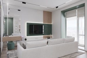 Studio Apartment in Anet Baba Residential Complex, 2024, Astana