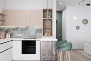 Studio Apartment in Anet Baba Residential Complex, 2024, Astana
