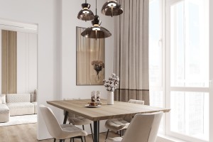 One-Bedroom Apartment, 2023, Minsk