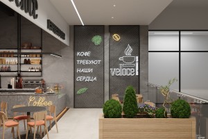 Veloce Café in NCITY, 2024, Astana