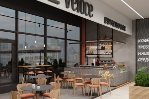 Veloce Café in NCITY, 2024, Astana