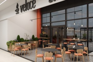 Veloce Café in NCITY, 2024, Astana