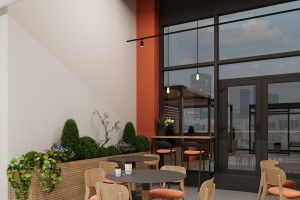 Veloce Café in NCITY, 2024, Astana