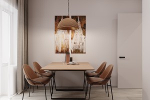 Minimalist Studio Apartment, 2023, Astana