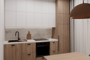 Minimalist Studio Apartment, 2023, Astana