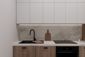 Minimalist Studio Apartment, 2023, Astana