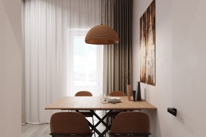 Minimalist Studio Apartment, 2023, Astana