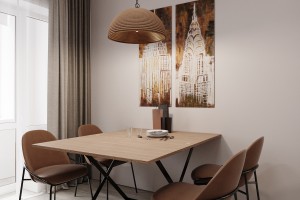 Minimalist Studio Apartment, 2023, Astana