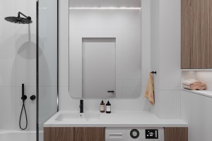 Minimalist Studio Apartment, 2023, Astana