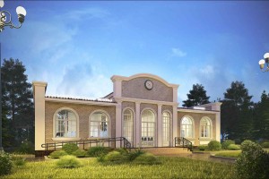 Railway Station Akshi, Almaty Region, 2016